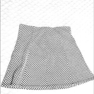 Black and white skirt